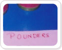 Pouners, Peg puzzel